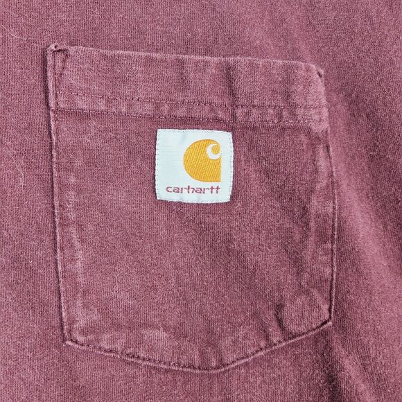 Carhartt Shirt Mens XL Utility Chore Work Wear Construction Front Pocket Rugged - Picture 5 of 5